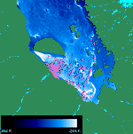 MODIS image of James Bay