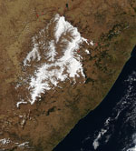 MODIS reflectance image of South Africa