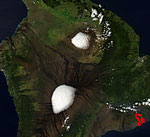 MODIS reflectance image of Hawaii