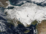 MODIS reflectance image of Turkey