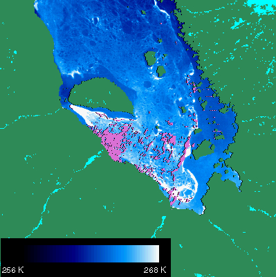 MODIS image 1 of James Bay