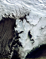 MODIS image of Svalbard Archipelago