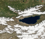 MODIS reflectance image of Kazakhstan