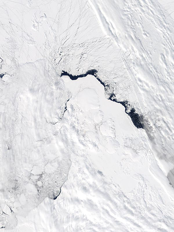 MODIS image of Russia