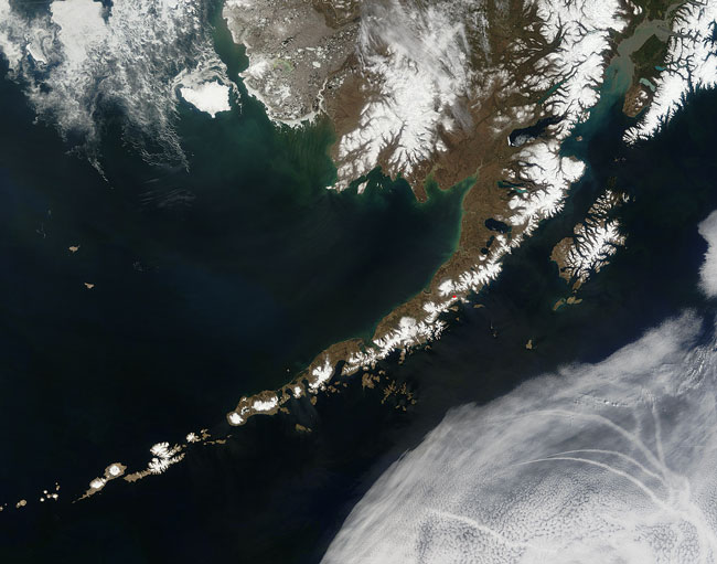 MODIS image of Alaska