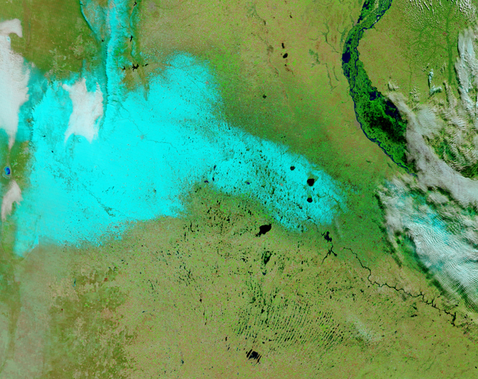MODIS image of Argentina