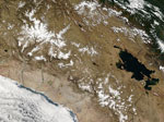 MODIS reflectance image of Peru