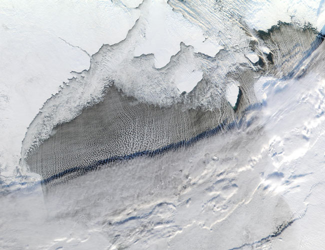 MODIS image of Hudson Bay, Canada