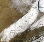 MODIS reflectance image of the Midwest U.S.