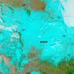 MODIS reflectance image of the Mid-West US