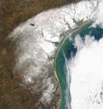 MODIS reflectance image of Texas