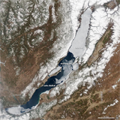 Ice Melting on Lake Baikal