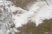 Heavy Snow in Colorado and Nebraska