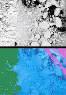 image of sea ice